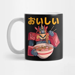 Kawaii Ramen Robot Mug